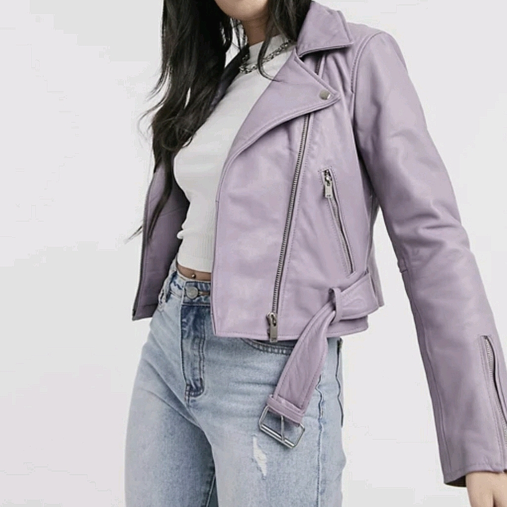 ASOS faux leather jacket